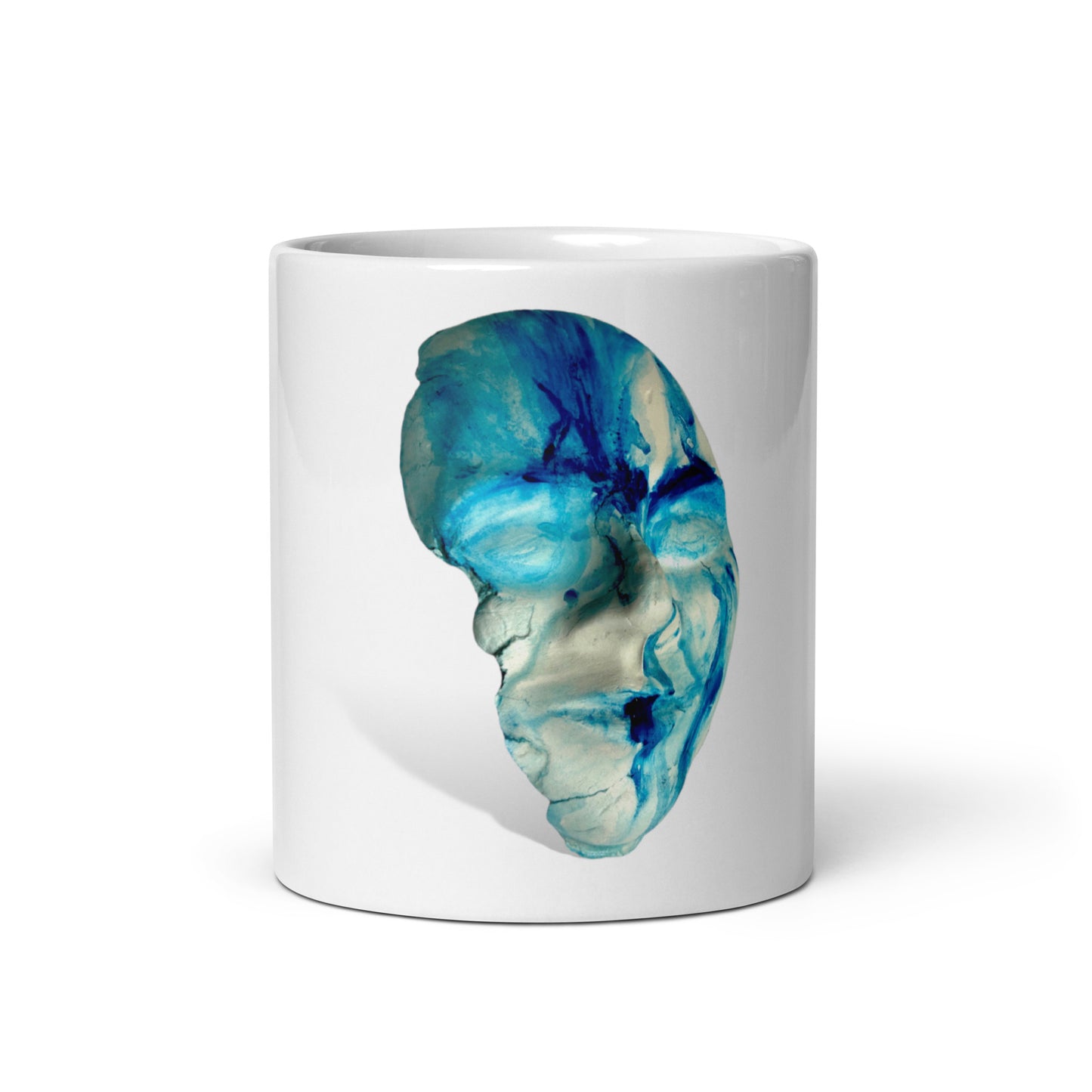 Limited Edition - "Broken Man" Masks in the Marking Coffee Mug