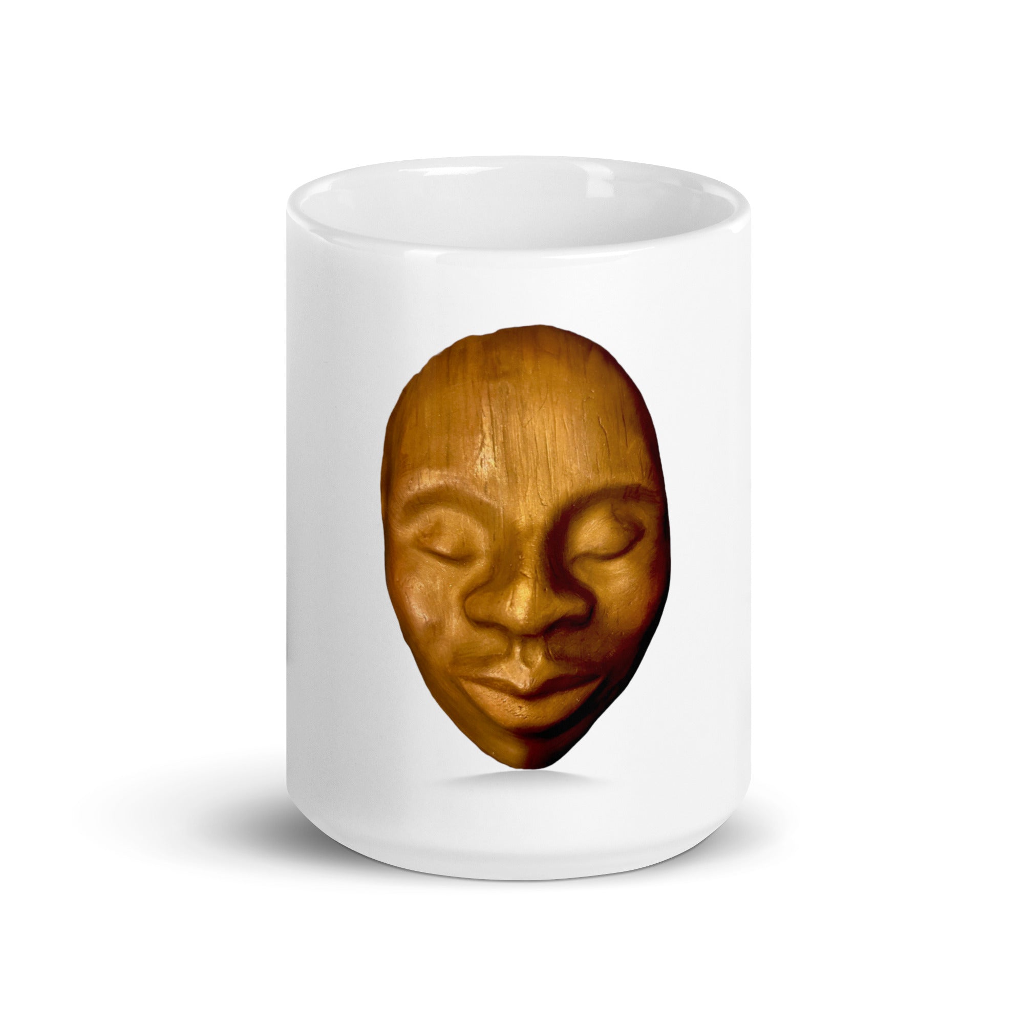 Limited Edition - Wooden Woman Masks in the Marking Coffee Mug