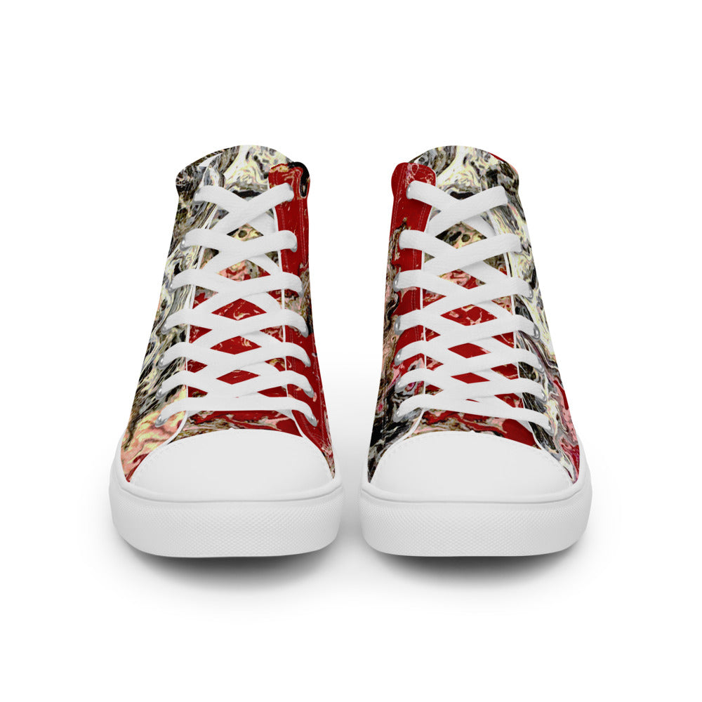 Women’s high top canvas shoes - Chaos! - 5
